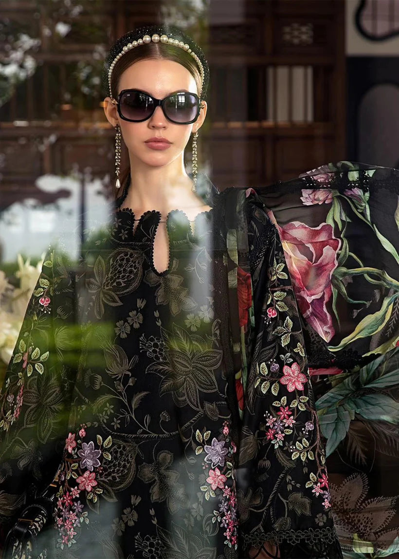 Maria B Black Digital Printed Lawn Collection Replica