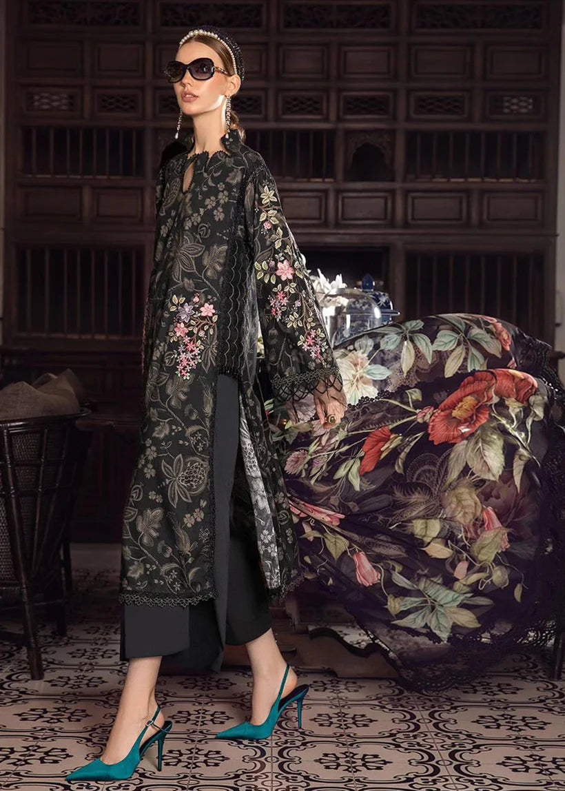 Maria B Black Digital Printed Lawn Collection Replica