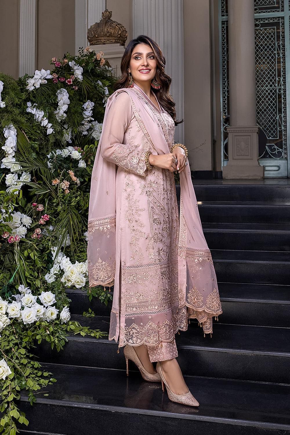 Azure Pink Formal Collection Chiffon Replica