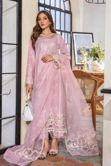 Kanwal Malik Pink Formal Collection Organza Replica