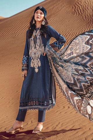 Maria B Blue Luxury Lawn Collection Replica