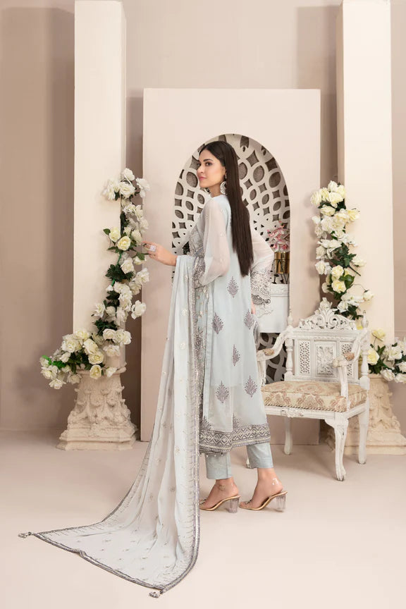 Flossie Grey Formal Collection Chiffon Replica