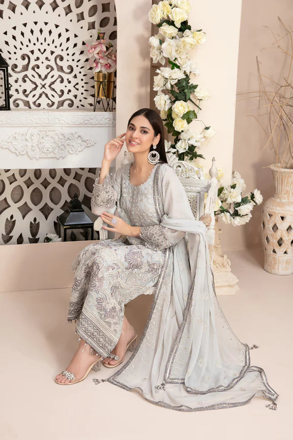 Flossie Grey Formal Collection Chiffon Replica