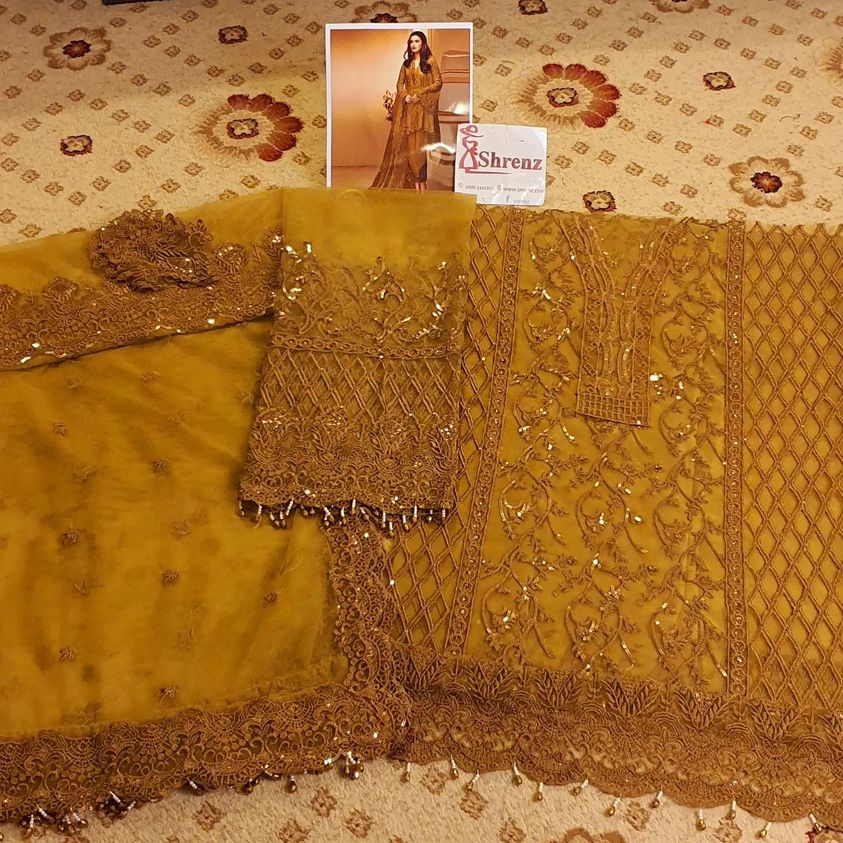 Anaya Mehendi Formal Collection Net Replica