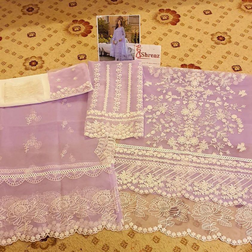 Azure Purple Formal Collection Organza Replica