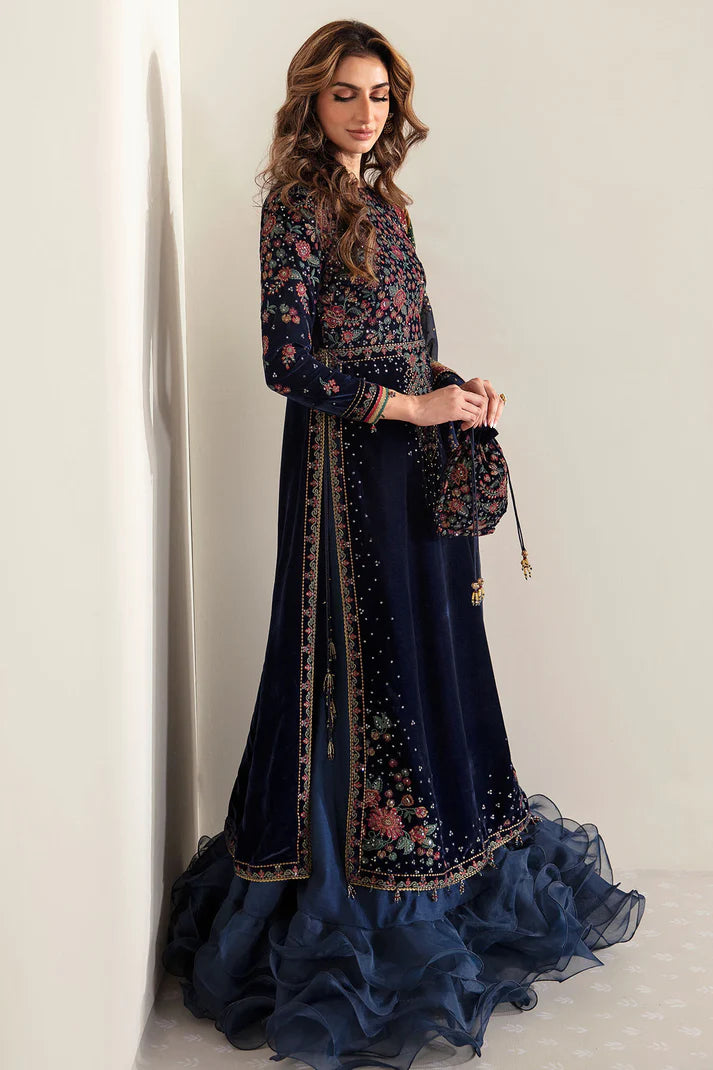 Jazmin Blue Formal Collection Velvet Replica