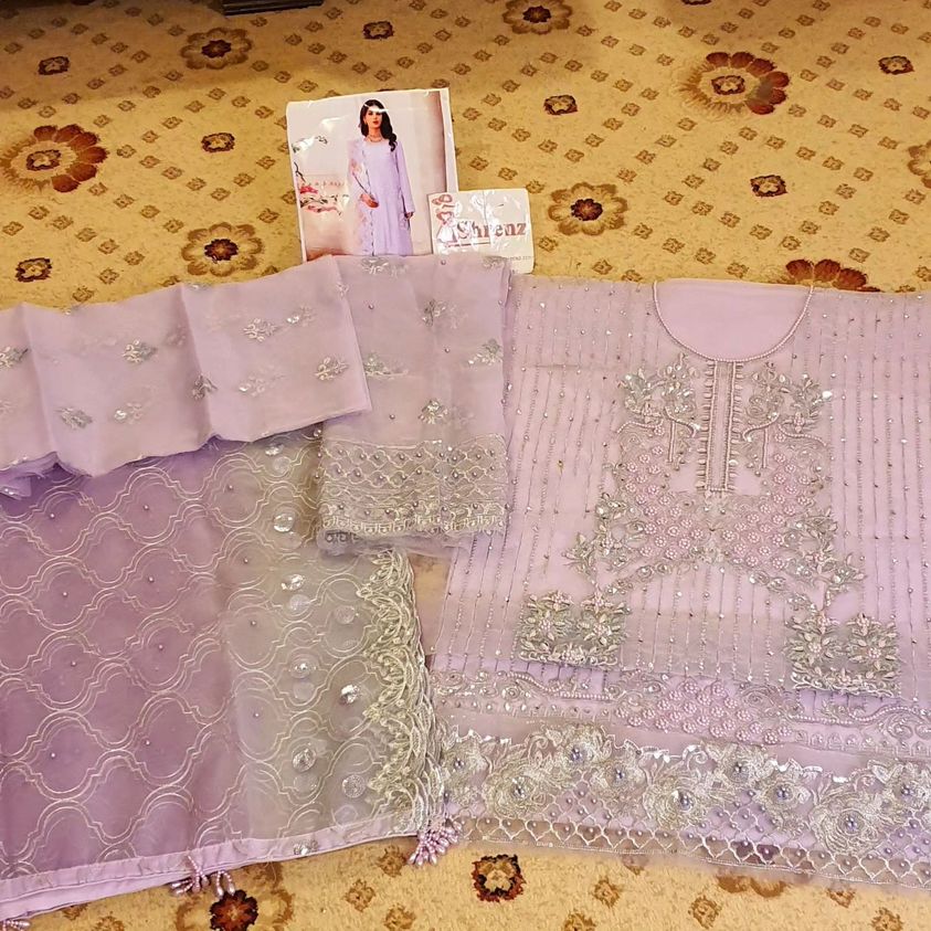 Imrozia Purple Formal Collection Organza Replica