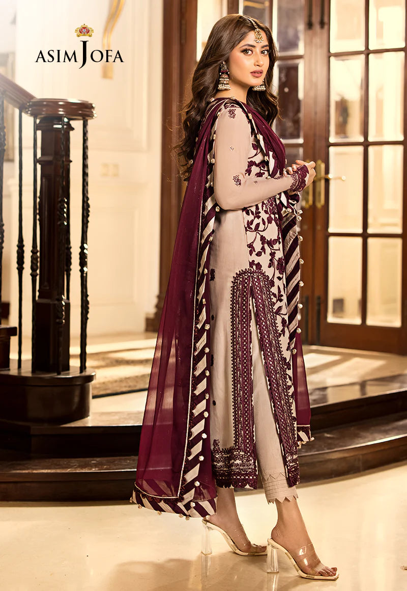 Asim Jofa Chiffon Formal Collection Replica