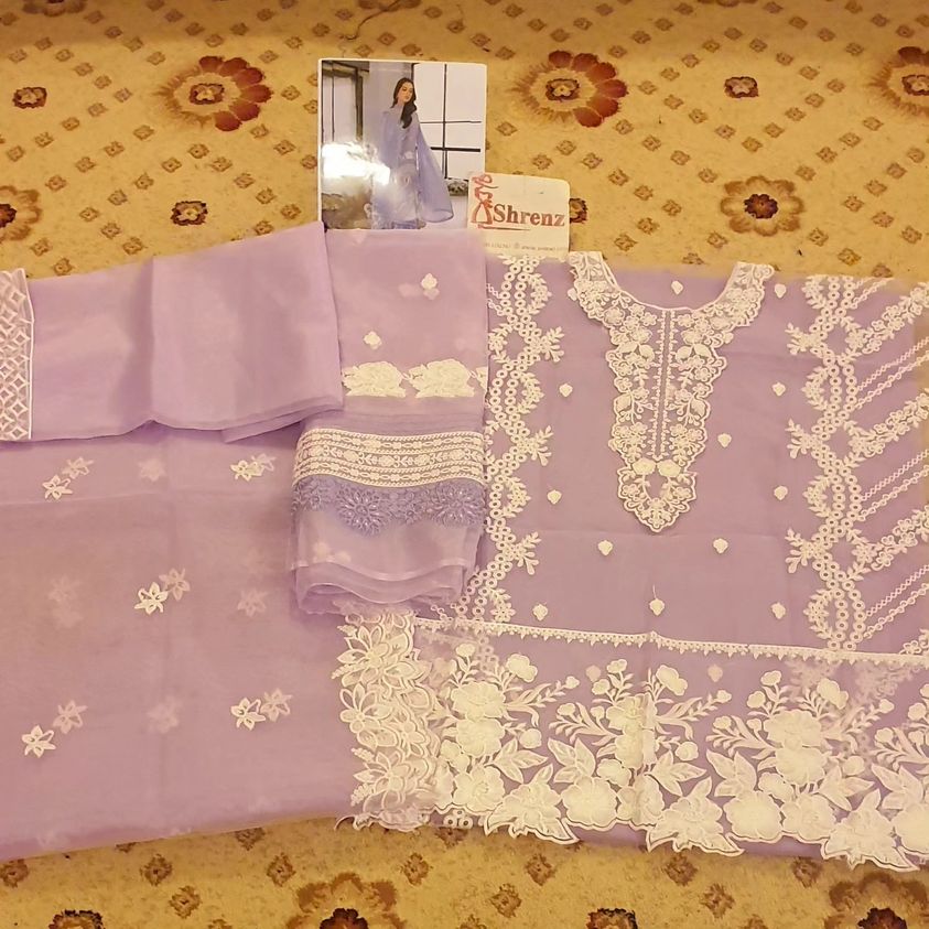 Azure Purple Formal Collection Organza Replica