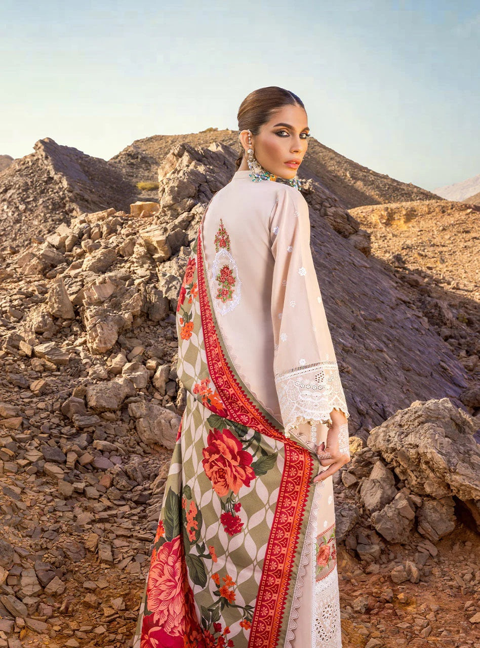 Zainab Chottani Pink Luxury Lawn Collection Replica