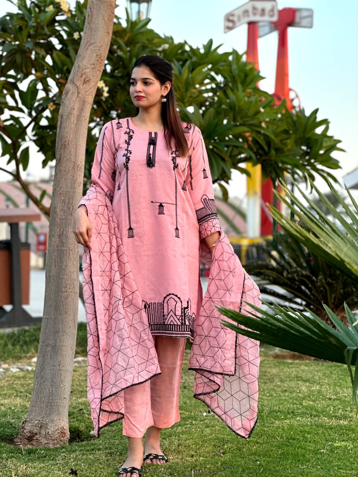 Shrenz 3 Piece Stitched Karandi Pret Collection