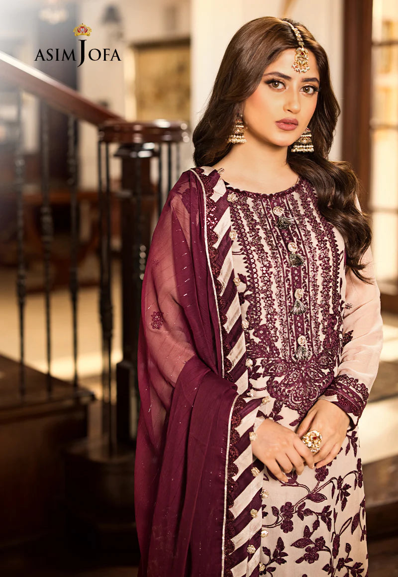 Asim Jofa Chiffon Formal Collection Replica