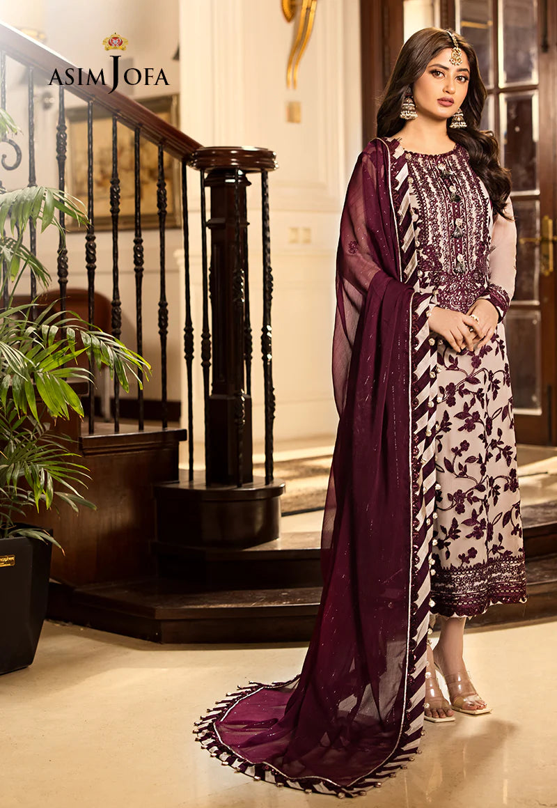 Asim Jofa Chiffon Formal Collection Replica