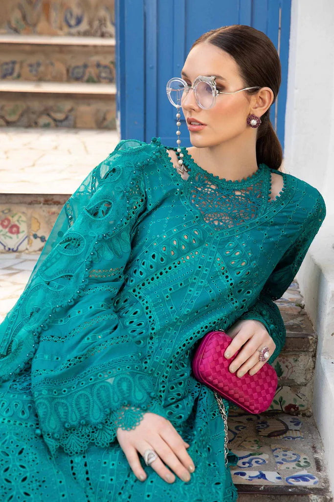 Maria B Green Luxury Lawn Collection Replica