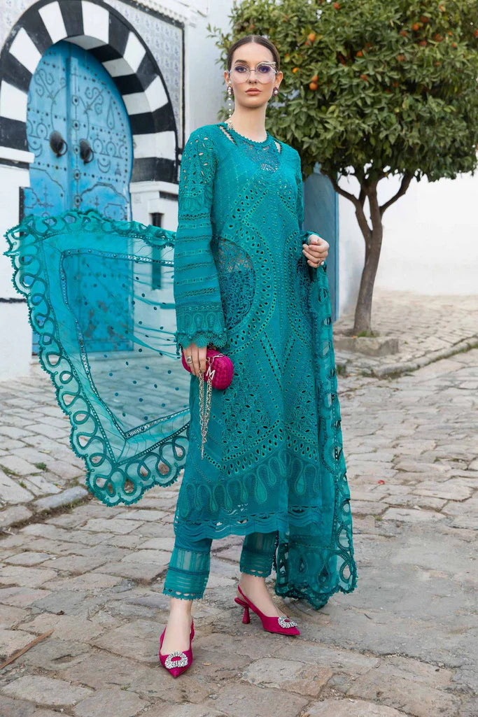 Maria B Green Luxury Lawn Collection Replica