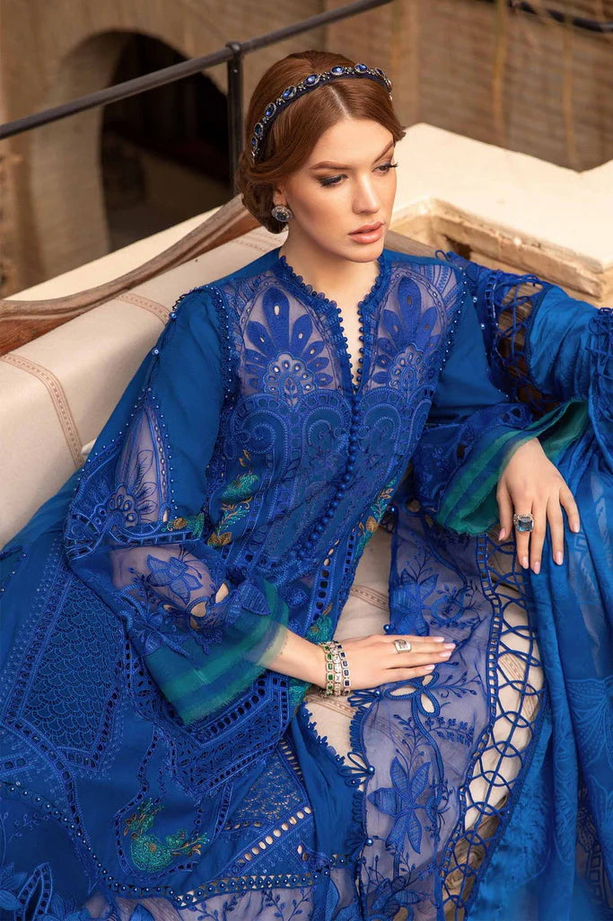 Maria B Blue Luxury Lawn Collection Replica