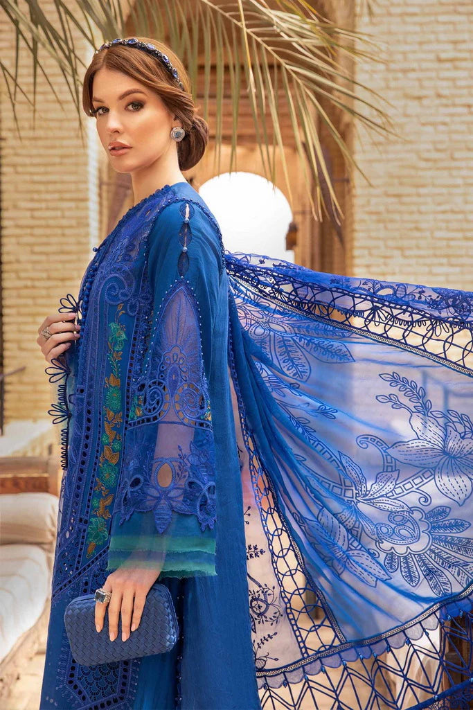 Maria B Blue Luxury Lawn Collection Replica