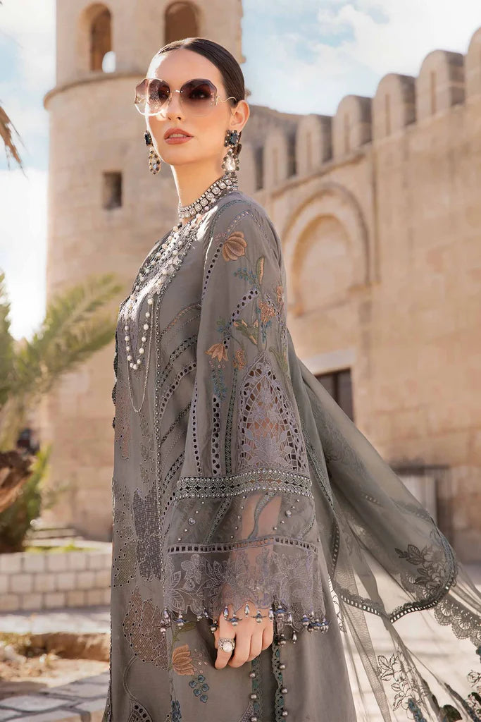 Maria B Brown Luxury Lawn Collection Replica