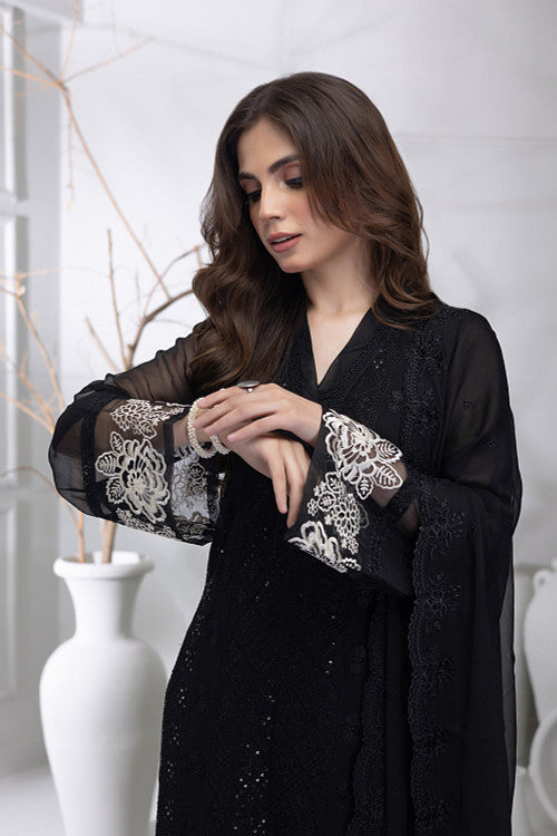 Azure Black Formal Collection Chiffon Replica