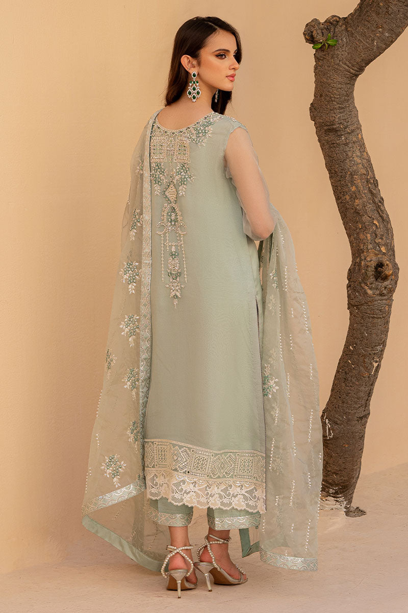 Mushq Pistachio Formal Collection Organza Replica