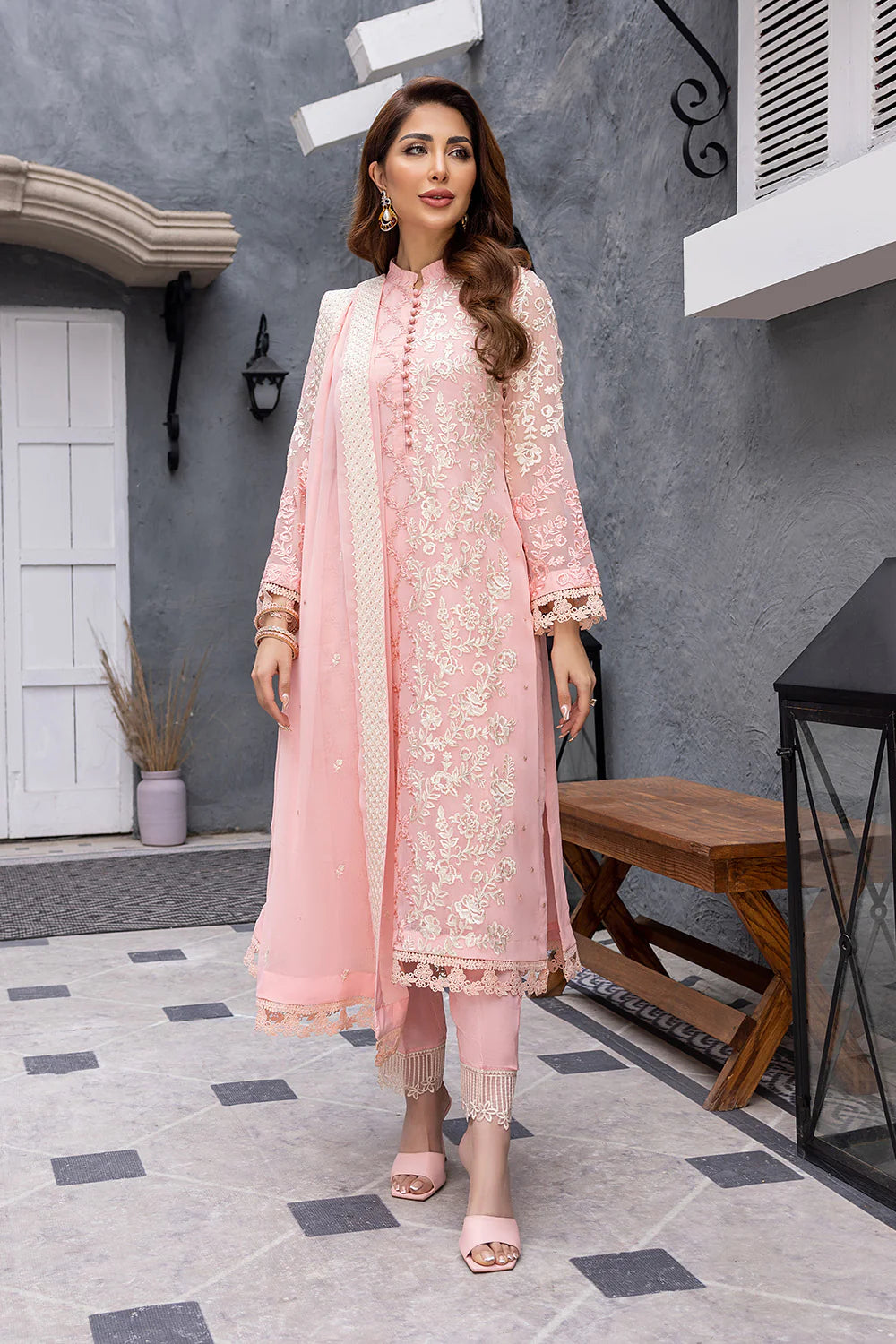 Azure Pink Formal Collection Chiffon Replica