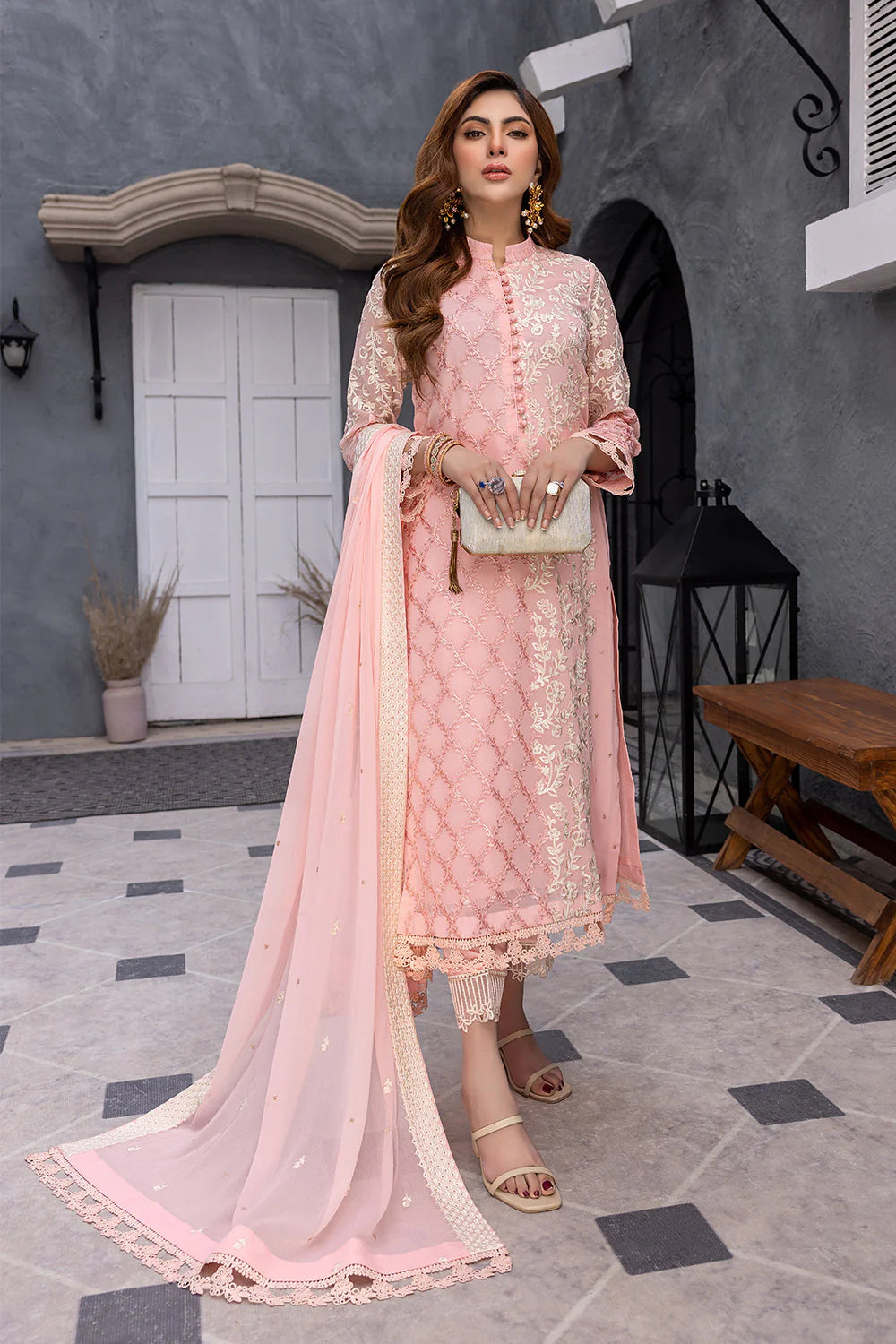 Azure Pink Formal Collection Chiffon Replica