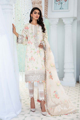 Maria B White Luxury Lawn Collection Replica