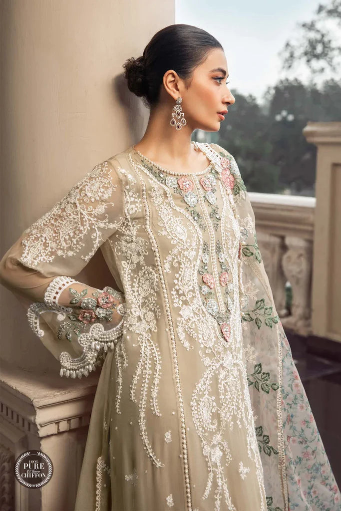 Maria B Skin Formal Collection Chiffon Replica