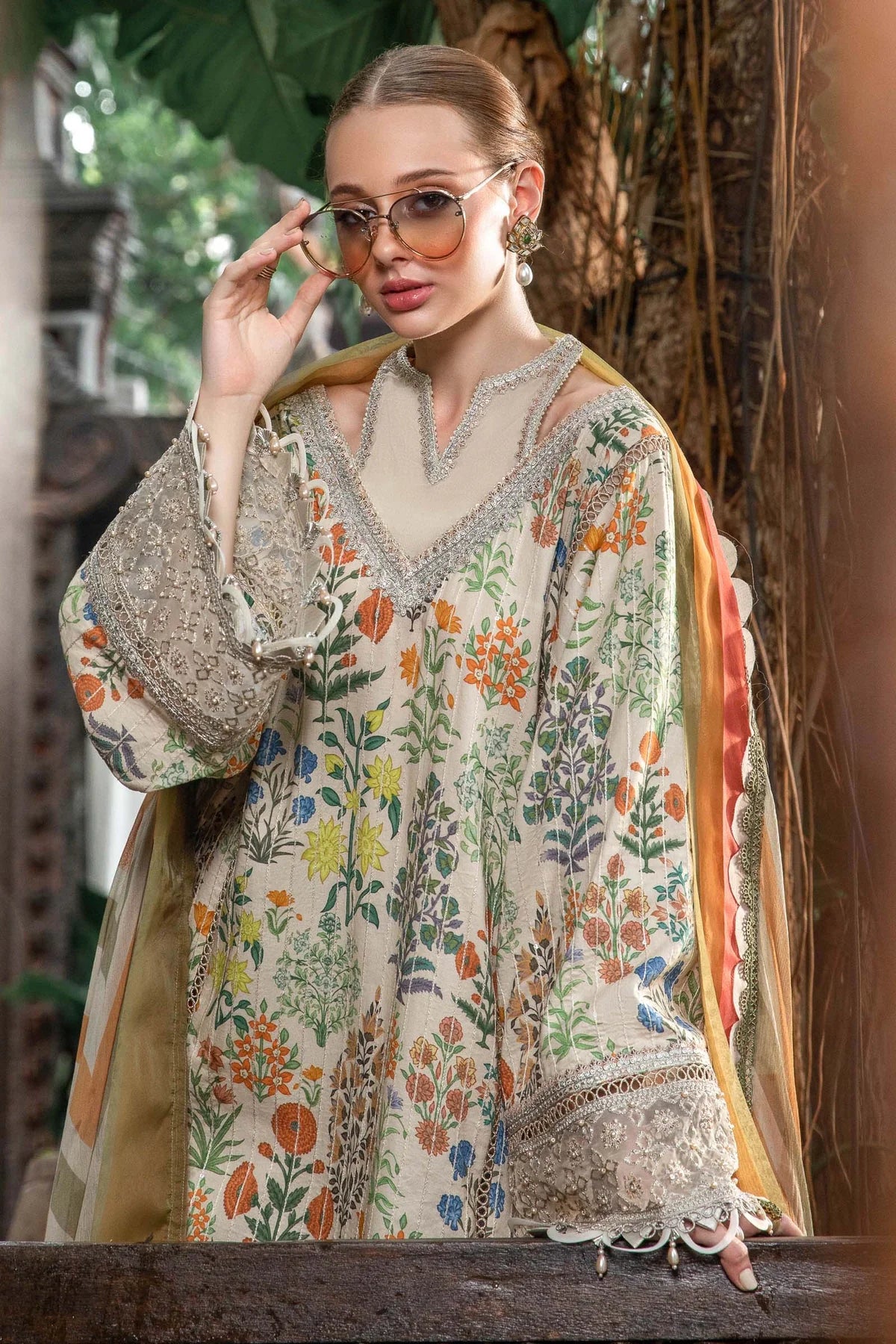 Maria B MPrint Skin Swiss Lawn Collection Replica