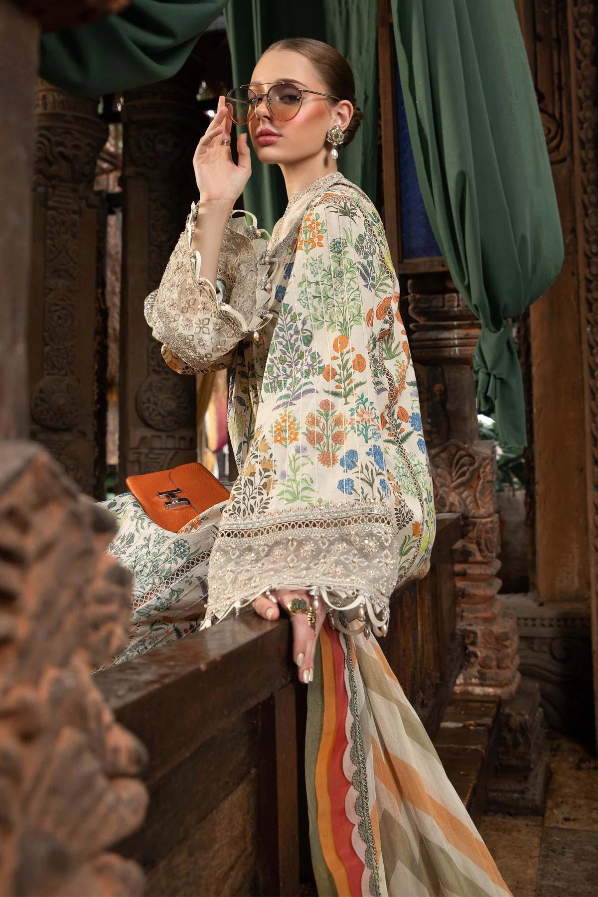 Maria B MPrint Skin Luxury Lawn Collection Replica