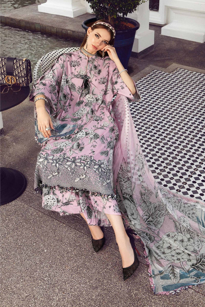 Maria B Pink Digital Printed Lawn Collection Replica