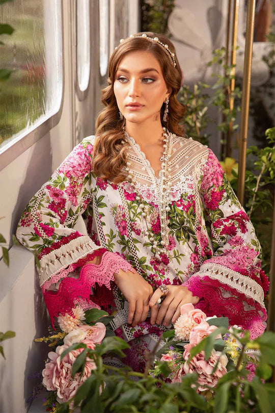 Maria B White Mprint Luxury Lawn Collection Replica