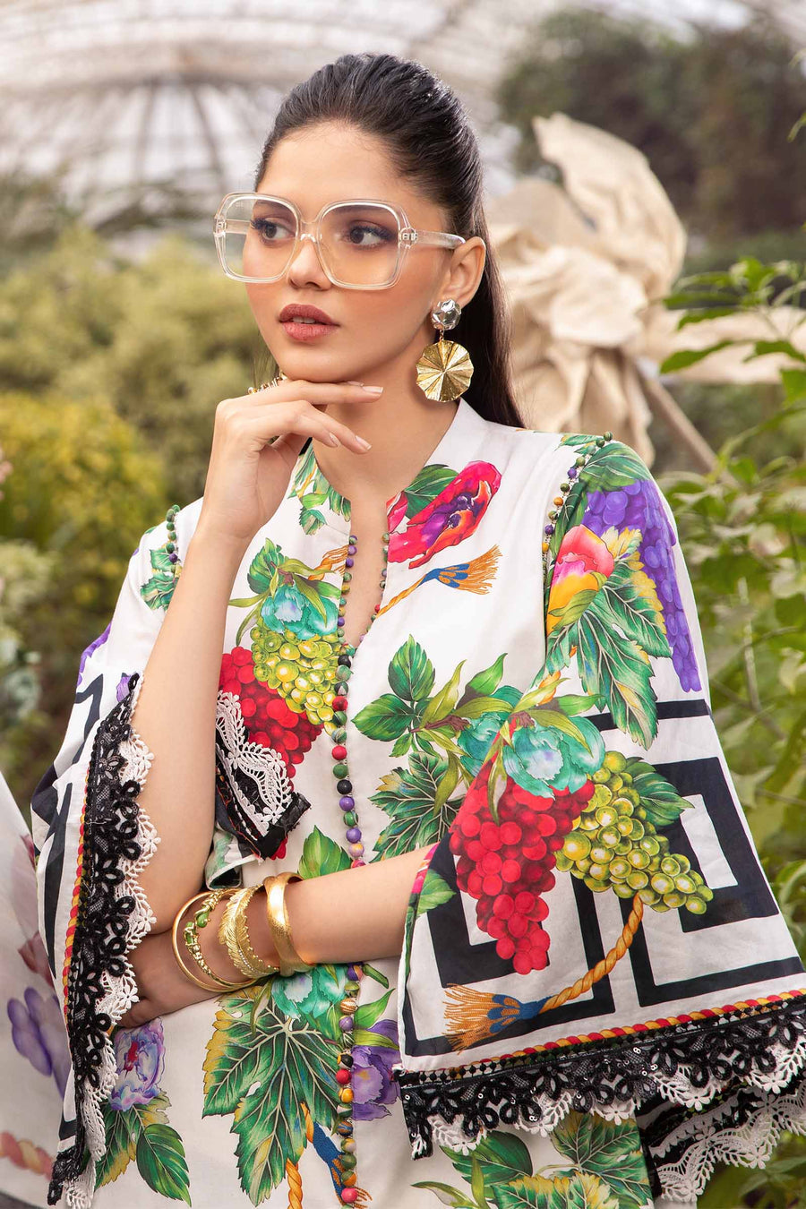 Maria B White Digital Printed Lawn Collection Replica