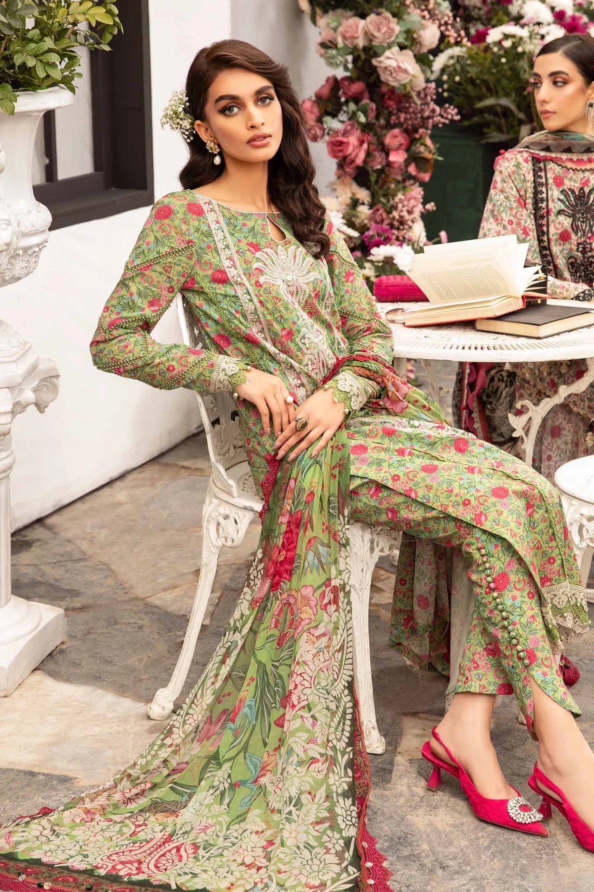 Maria B Pistachio Printed Lawn Collection Replica