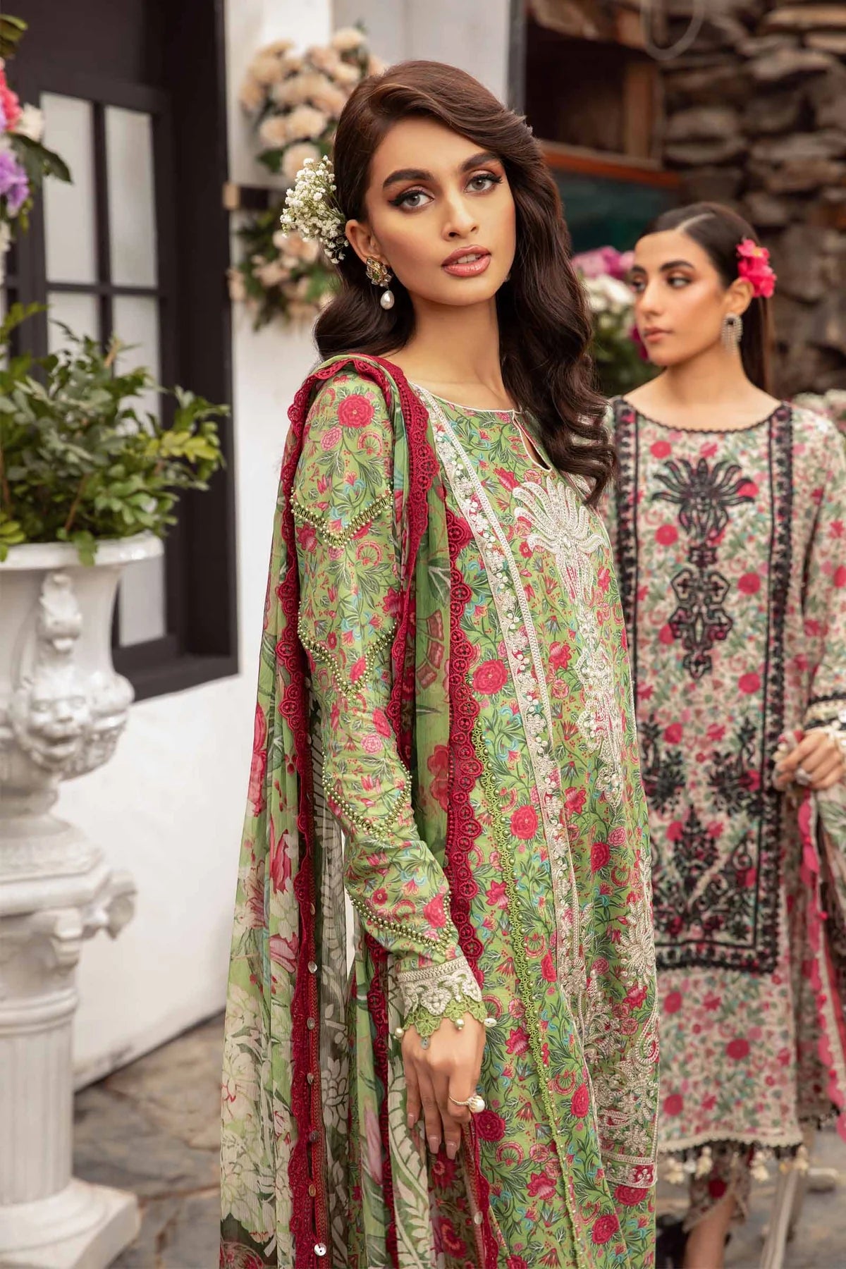 Maria B Pistachio Printed Lawn Collection Replica