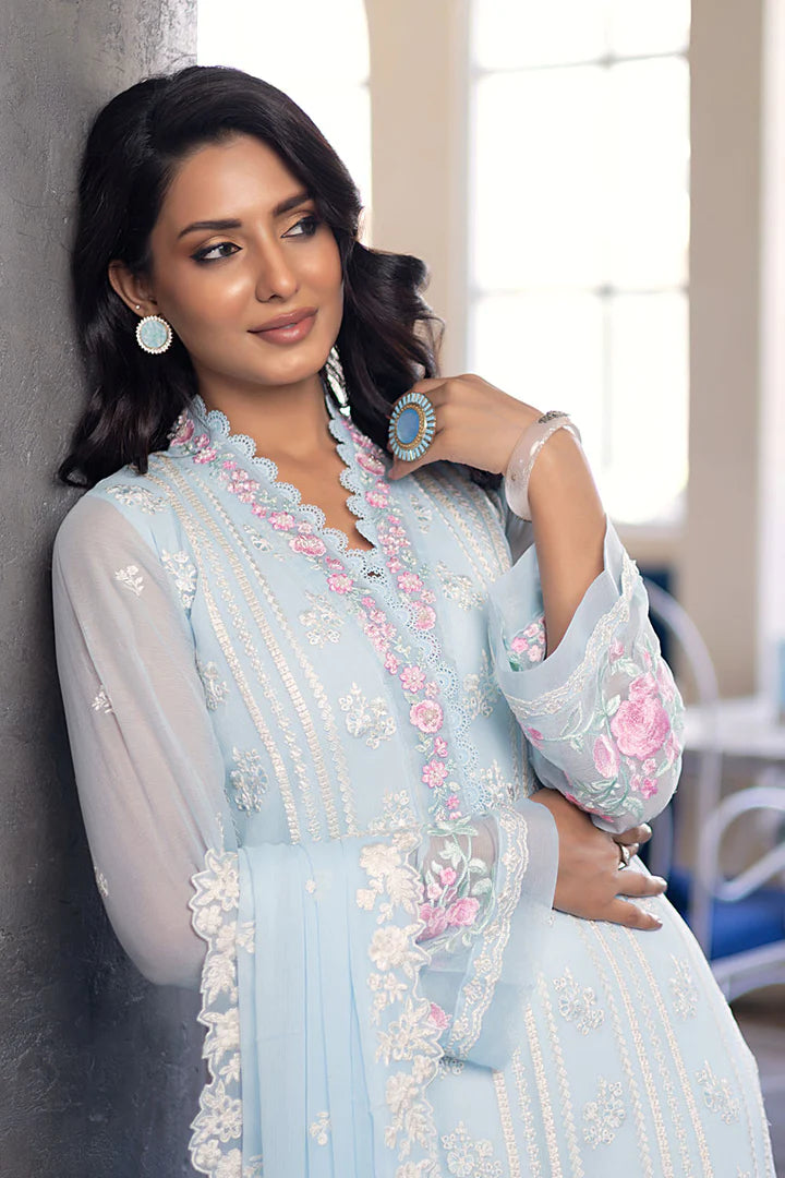 Azure Sky Blue Formal Collection Chiffon Replica