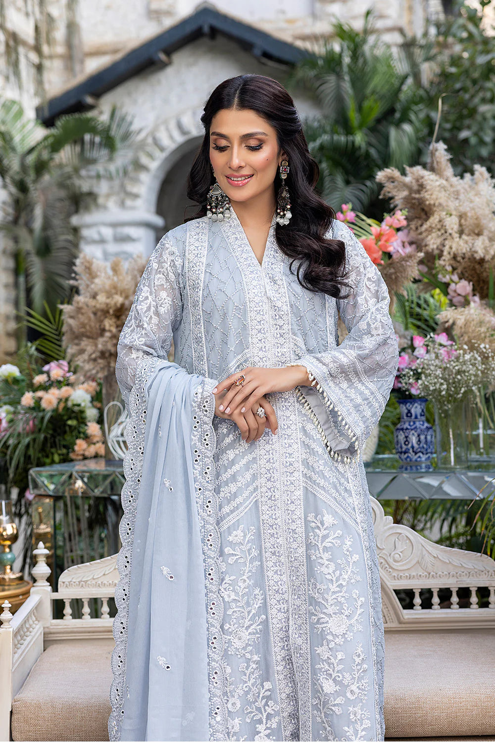 Azure Grey Formal Collection Chiffon Replica