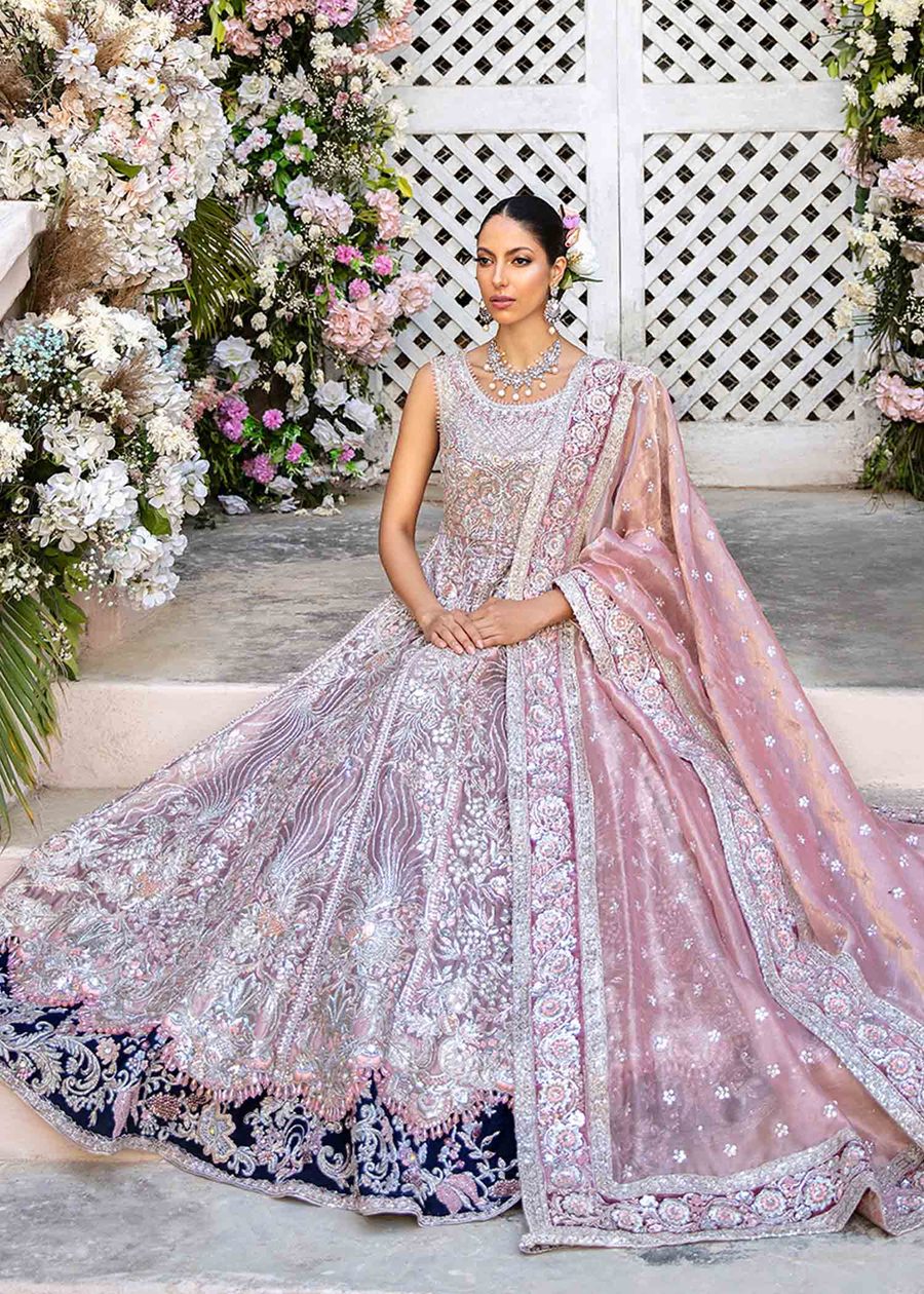 Tina Durrani Purple Exclusive Maxi Replica