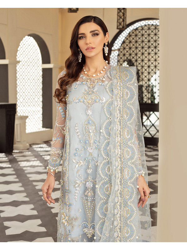 Gulaal Seagrn Exclusive Organza Replica