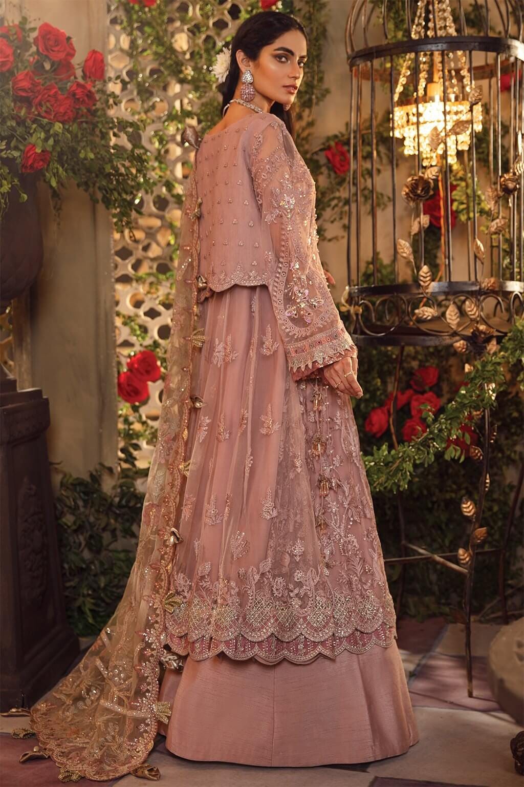 Iznik Pink Exclusive Net Maxi Replica