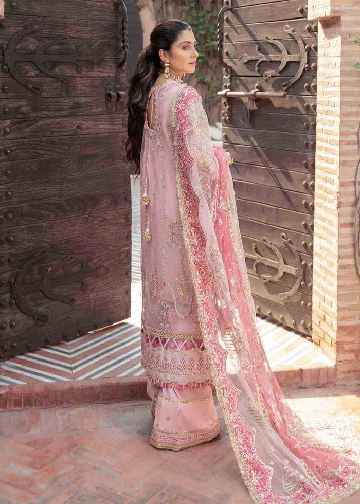 Afrozeh Pink Formal Collection Organza Replica