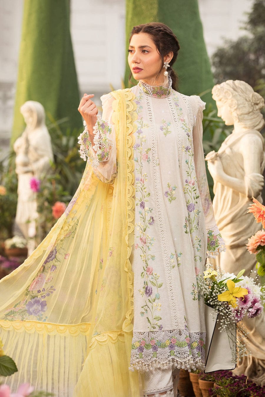 Maria B White Exclusive Luxury Lawn Collection Replica