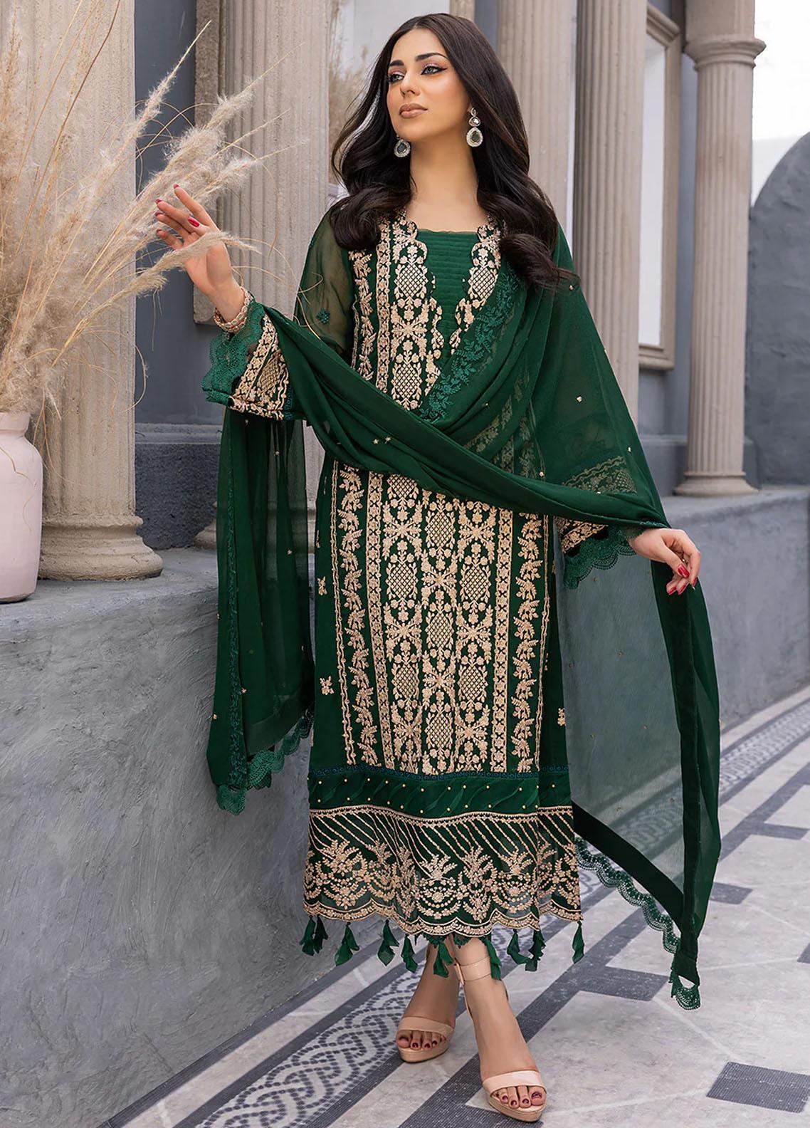 Azure Green Formal Collection Chiffon Replica