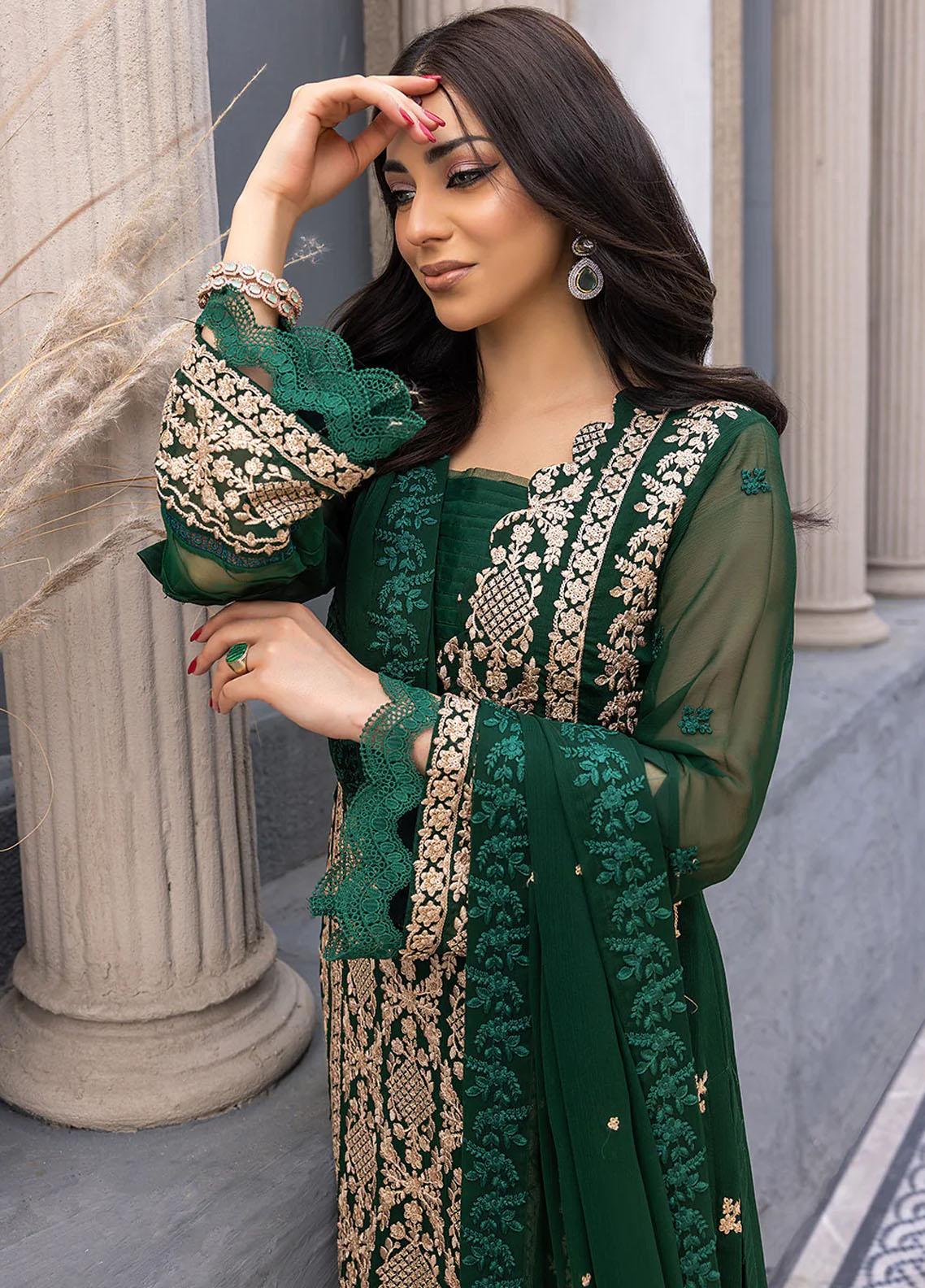 Azure Green Formal Collection Chiffon Replica