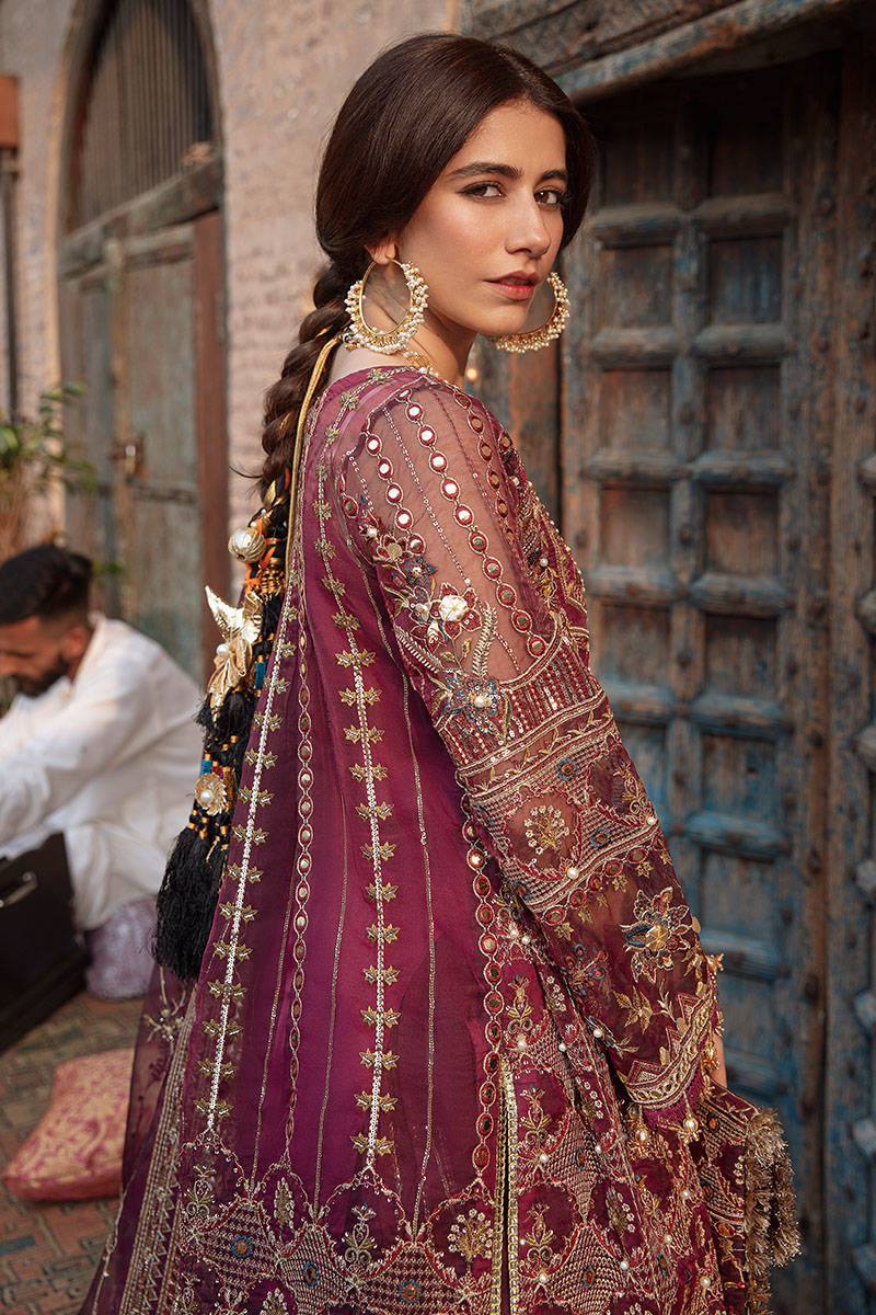 Zarlish By Mohsin Naveed Ranjha Bridal Collection Organza Replica