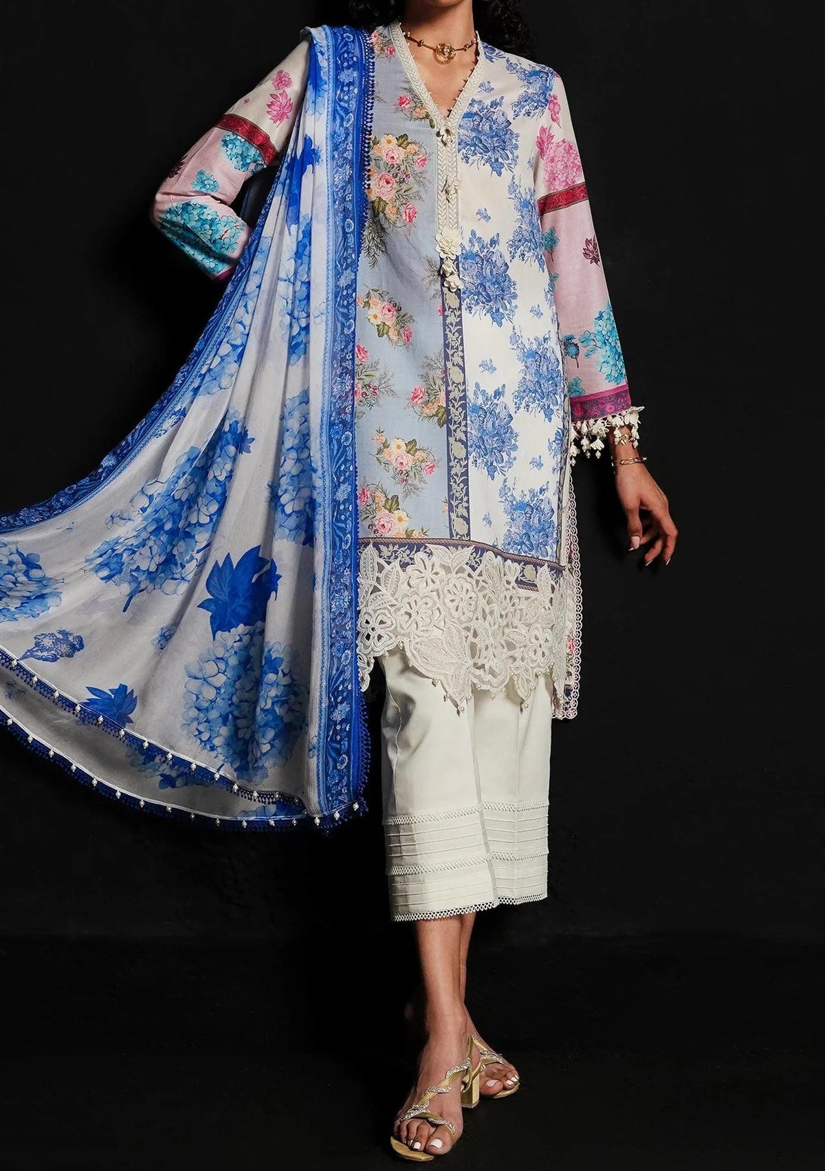 Sana Safinaz Multi Printed Lawn Collection Replica