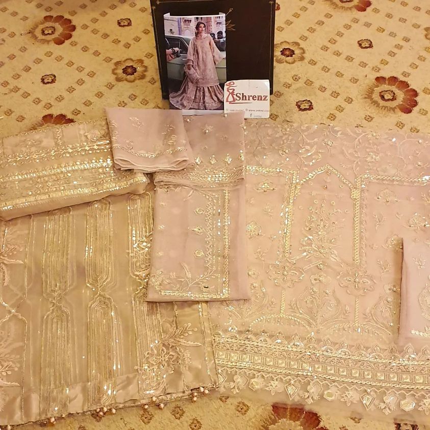 Zarlish By Mohsin Naveed Ranjha Net Replica